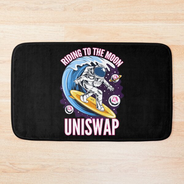 Item preview, Riding to the Moon Uniswap UNI Crypto designed and sold by Bitcoin-Fashion.