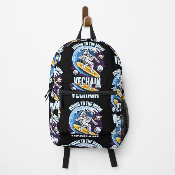 Item preview, Riding to the Moon VeChain VET Crypto designed and sold by Bitcoin-Fashion.