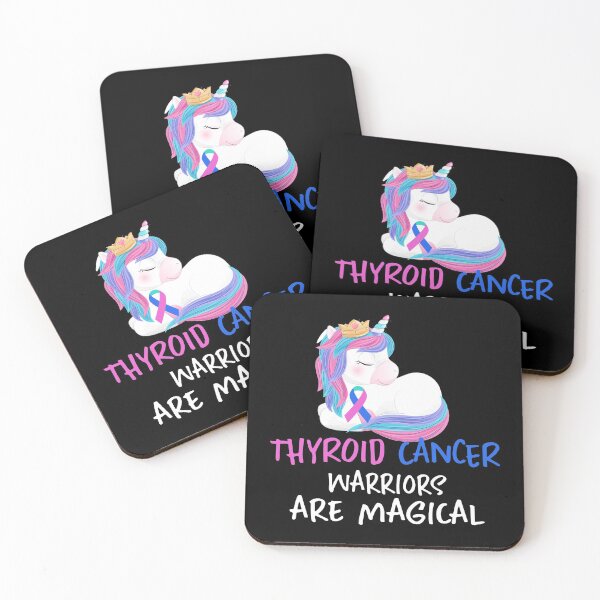 Item preview, Thyroid Cancer Warriors are Magical - Awareness Gift For Thyroid Cancer Survivor designed and sold by sleeksy.
