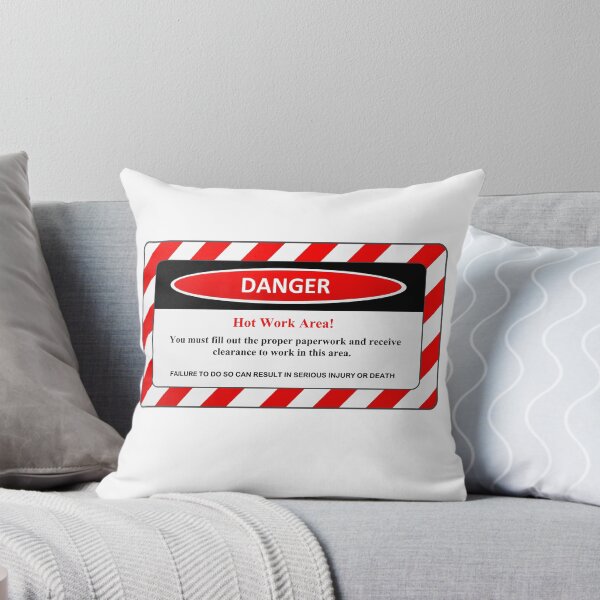 Item preview, Hot Work Area designed and sold by SafeTfun.