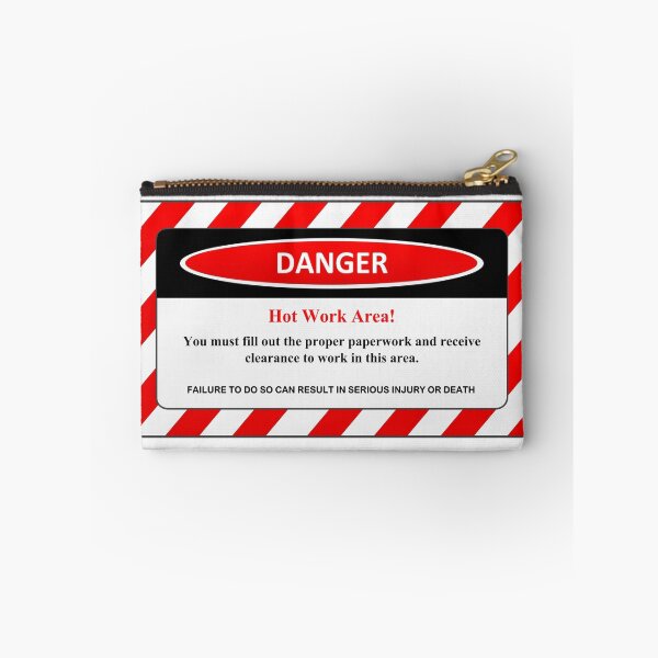 Item preview, Hot Work Area designed and sold by SafeTfun.