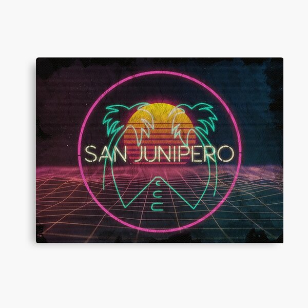 Aperçu de l'œuvre Affiche de Black Mirror San Junipero - Netflix créée et vendue par PatyEmiko.
