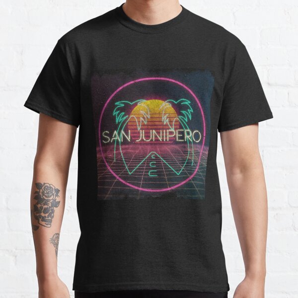 Black Mirror San Junipero poster- Netflix Classic T-Shirt