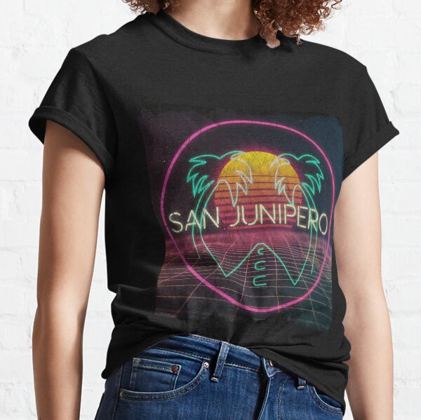 Black Mirror San Junipero poster- Netflix Classic T-Shirt