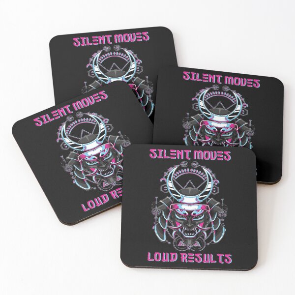 Item preview, Silent Moves Loud Results Glitch Samurai designed and sold by JordanHolmes.