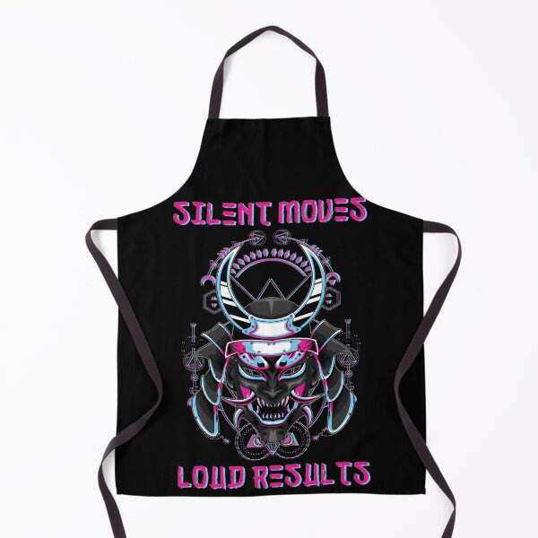 Item preview, Silent Moves Loud Results Glitch Samurai designed and sold by JordanHolmes.
