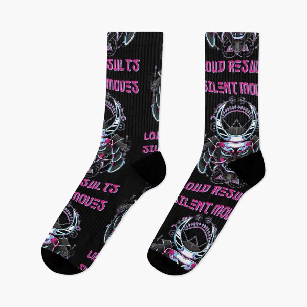 Item preview, Silent Moves Loud Results Glitch Samurai designed and sold by JordanHolmes.