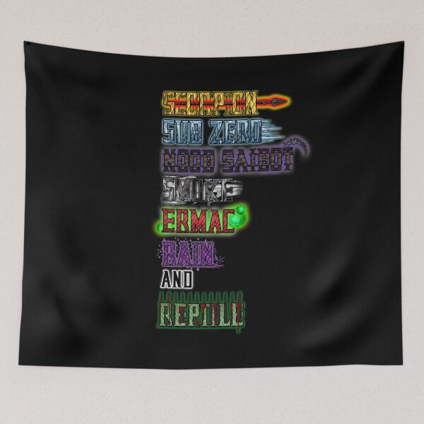 Item preview, Mortal Kombat Ninjas designed and sold by SpiderMartini.