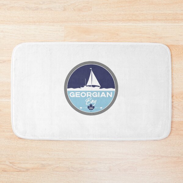 Item preview, Georgian Bay Ontario Canada - Retro Lake Boating Design designed and sold by palmettodigital.