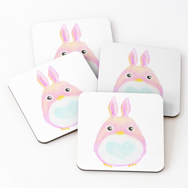 Item preview, pink bunny penguin designed and sold by leiriin.
