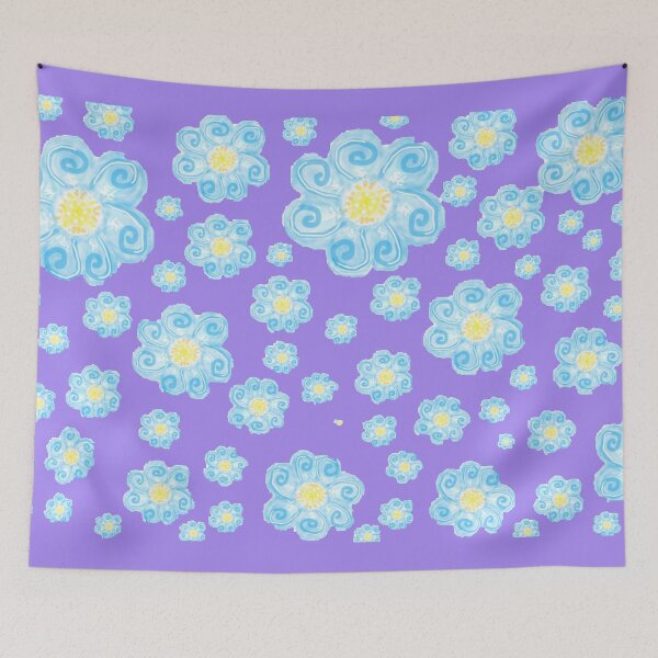 Item preview, DIGITAL TRENDS FORGET-ME-NOTS Keukenhof violet designed and sold by THE AMERICAN TEEVANGELIST.