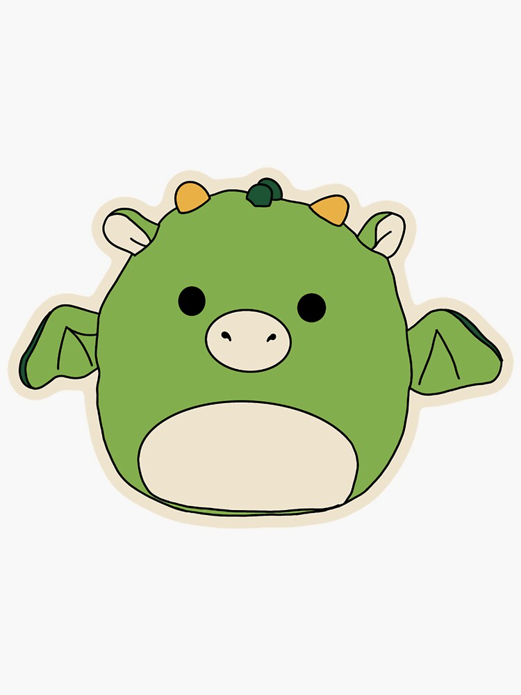 squishmallow dragon green