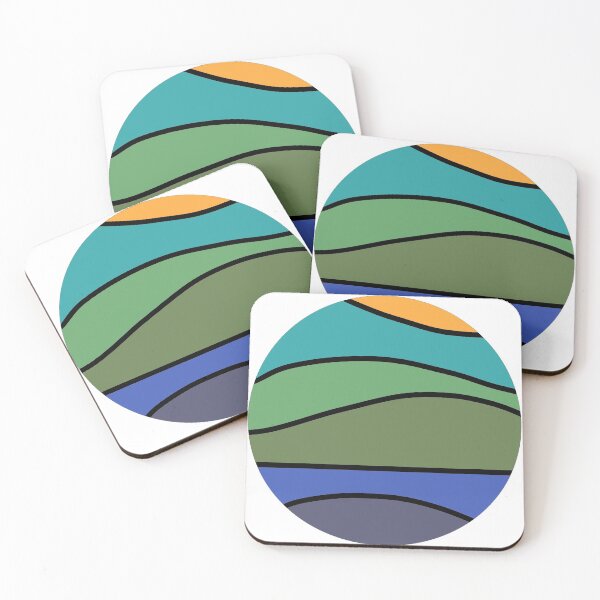 Item preview, Mountain Color Block designed and sold by tylerleskowsky.