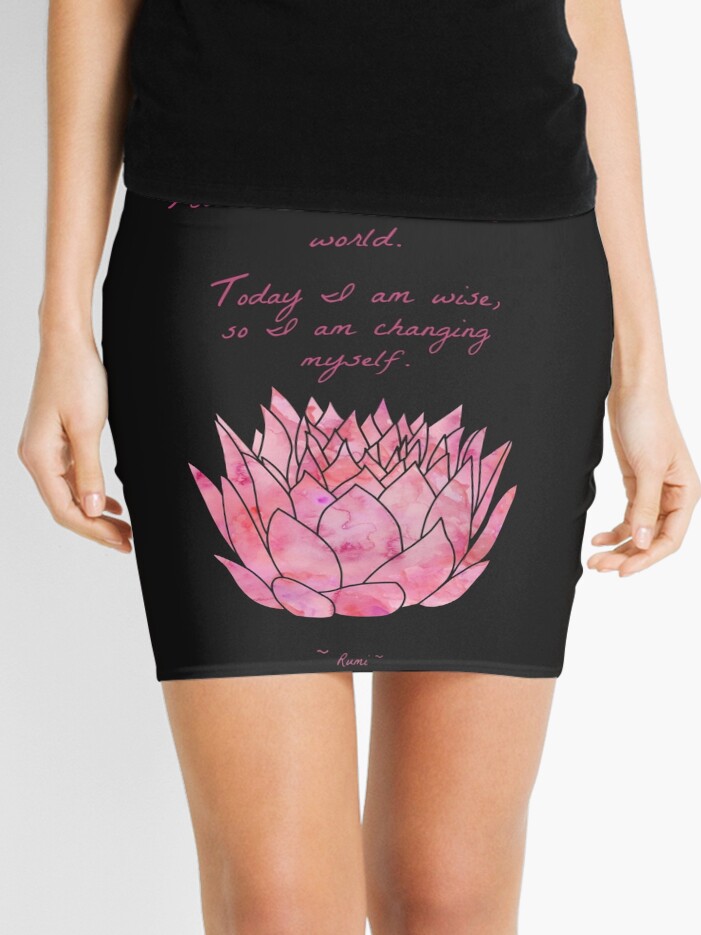 flower skirt quote