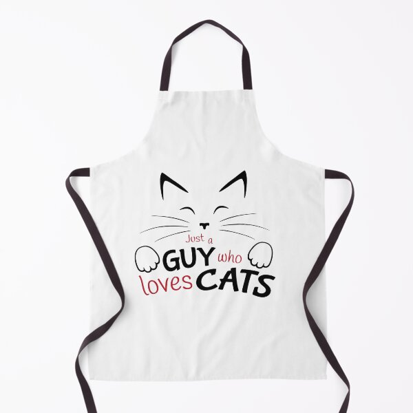 Item preview, Just a Guy Who Loves Cats designed and sold by Red Nebula Studios.