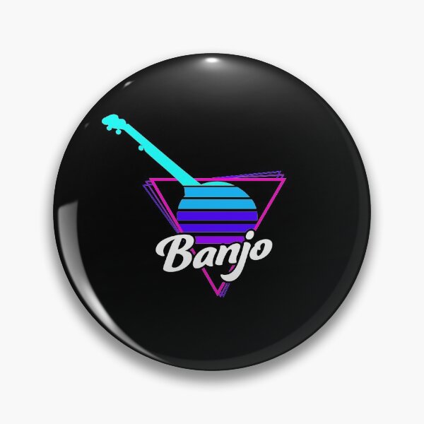 Item preview, 80s Retro Wave Banjo designed and sold by Mitchell Smith.