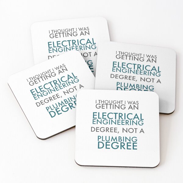 Item preview, Electrical Engineer, or Plumber? designed and sold by Skrai77.