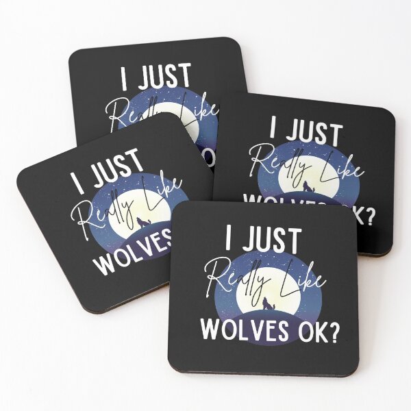 Item preview, I Just Really like Wolves ok ? Great Shirt For Wolves Lovers  !  designed and sold by todoAwesome.