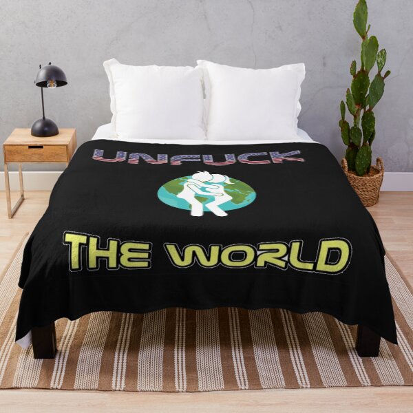 Item preview, UNFUCK THE WORLD designed and sold by Flirt-Teez.
