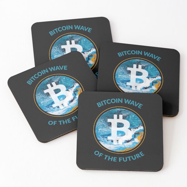 Item preview, Bitcoin Wave of the Future  designed and sold by Peggy Lindstrom.