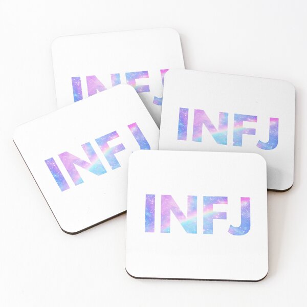 Item preview, INFJ Galaxy Rainbow Pastel White (MBTI Merch) designed and sold by lamweixing.