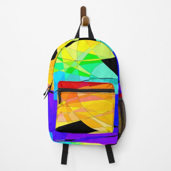 Item preview, Rainbow Panda Stained-Glass Style Abstract designed and sold by patternedprints.