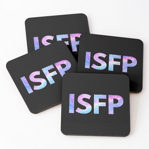 Item preview, ISFP Galaxy Rainbow Pastel Black (MBTI Merch) designed and sold by lamweixing.