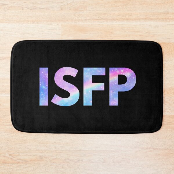 Item preview, ISFP Galaxy Rainbow Pastel Black (MBTI Merch) designed and sold by lamweixing.
