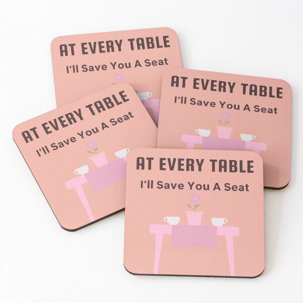 Item preview, At Every Table, I'll Save You A Seat designed and sold by DesignsbyLib.