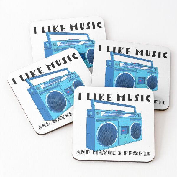 Item preview, I Like Music And Maybe 3 People Old School Rhymes Cassette Tapes designed and sold by KLINESTORE.