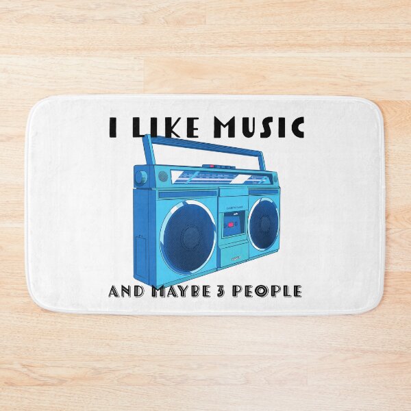 Item preview, I Like Music And Maybe 3 People Old School Rhymes Cassette Tapes designed and sold by KLINESTORE.