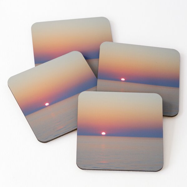 Item preview, Calm Peaceful Sunset Sky Ocean designed and sold by lalashellsArt.