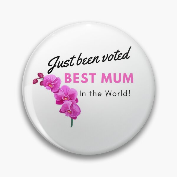 Aperçu de l'œuvre Vient d'être élue meilleure maman du monde - Design amusant pour la fête des mères ou l'été créée et vendue par SimplePlain.