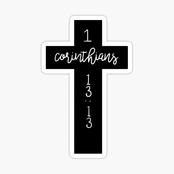 Corinthians 13 cross cutting board – GiftsPDQ