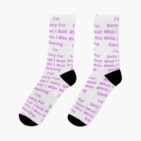 Item preview, I’m Sorry For What I Said While I Was Gaming designed and sold by Yeewen88.