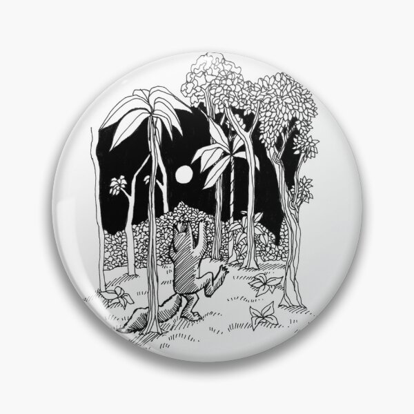 Item preview, Where the wild things are in Black and White Pen drawing designed and sold by Sang Oh.