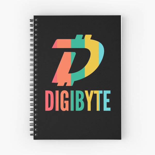 Item preview, Digibyte DGB Crypto Pastel Colors designed and sold by Bitcoin-Fashion.
