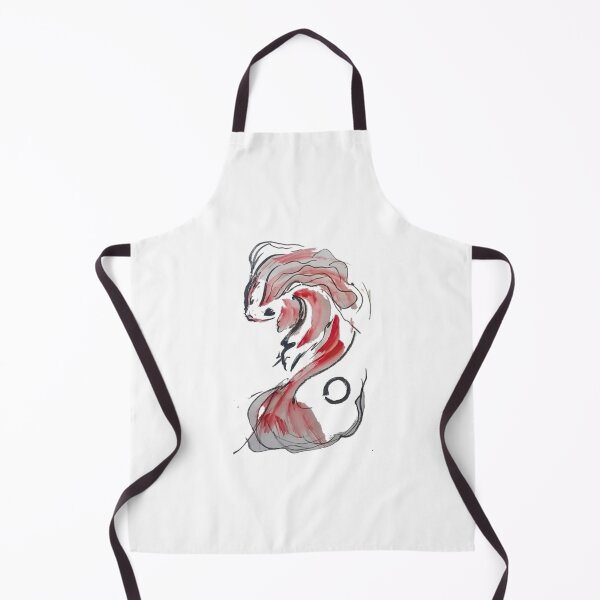 Item preview, zen koi carp sumie artwork by manuelunsui designed and sold by manuelunsui.
