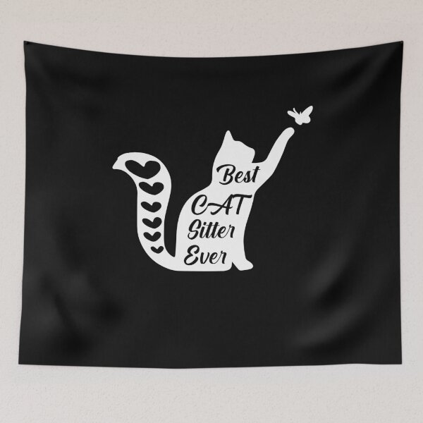 Item preview, best cat sitter ever,cat lovers,Cat Sitter designed and sold by bestdesignerwld.