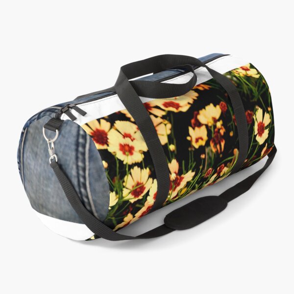 Item preview, Flowers and denim pockets designed and sold by ArtbyBodge.