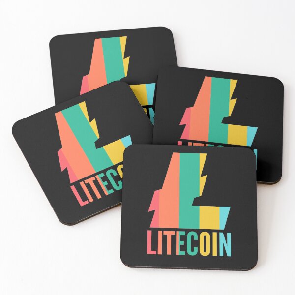 Item preview, Litecoin LTC Crypto Pastel Colors designed and sold by Bitcoin-Fashion.