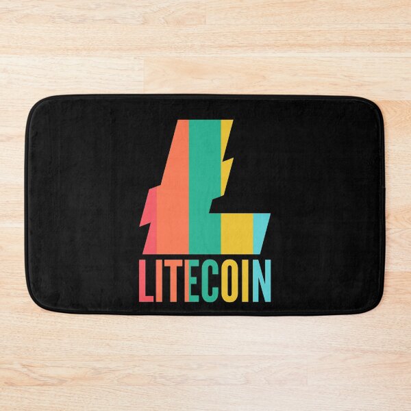 Item preview, Litecoin LTC Crypto Pastel Colors designed and sold by Bitcoin-Fashion.