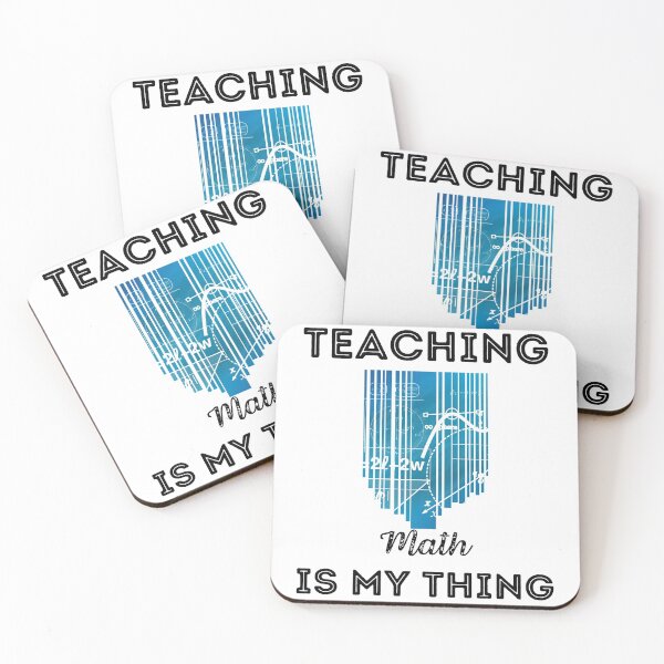 Item preview, Teaching Math is My Thing, Teacher Squad designed and sold by GmolahUnlimited.
