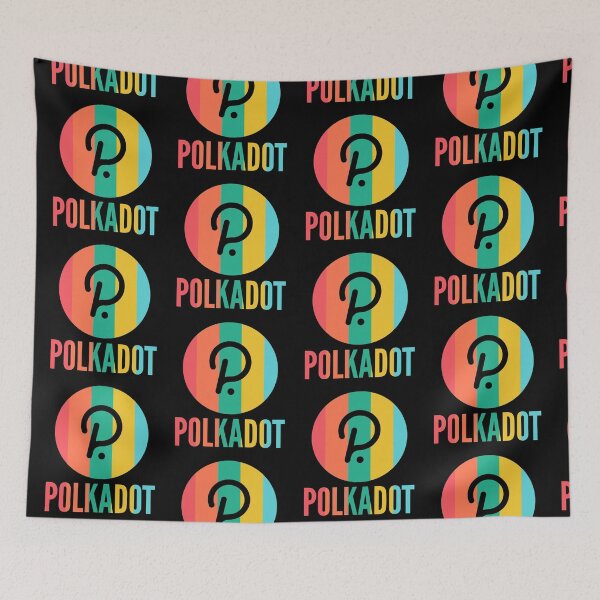 Item preview, Polkadot DOT Crypto Pastel Colors designed and sold by Bitcoin-Fashion.