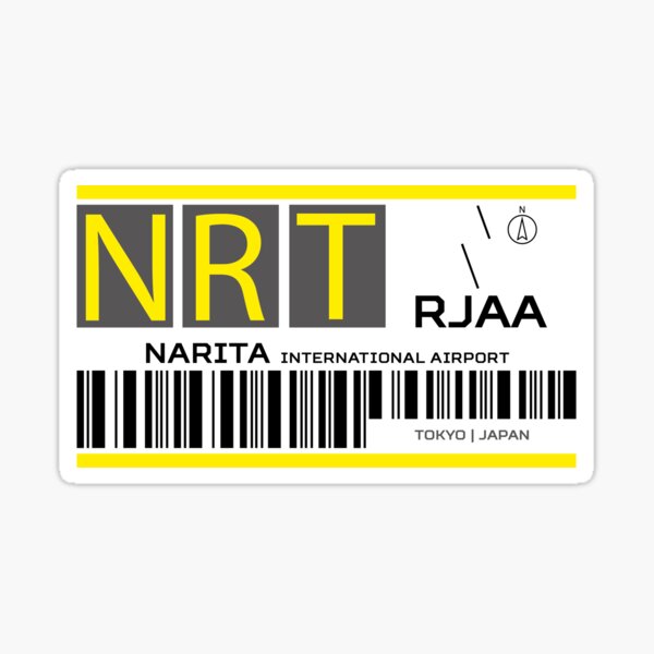 Item preview, Destination Narita Airport designed and sold by avionuts.