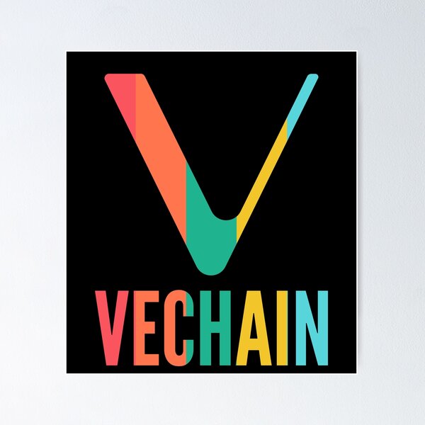 Item preview, VeChain VET Crypto Pastel Colors designed and sold by Bitcoin-Fashion.