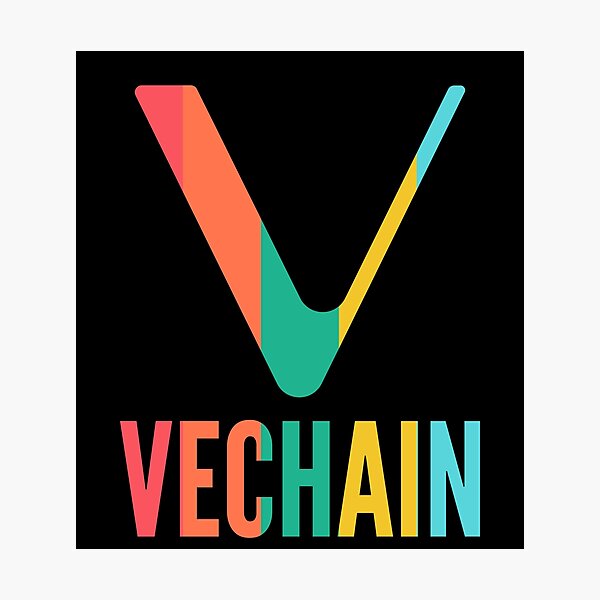 Item preview, VeChain VET Crypto Pastel Colors designed and sold by Bitcoin-Fashion.