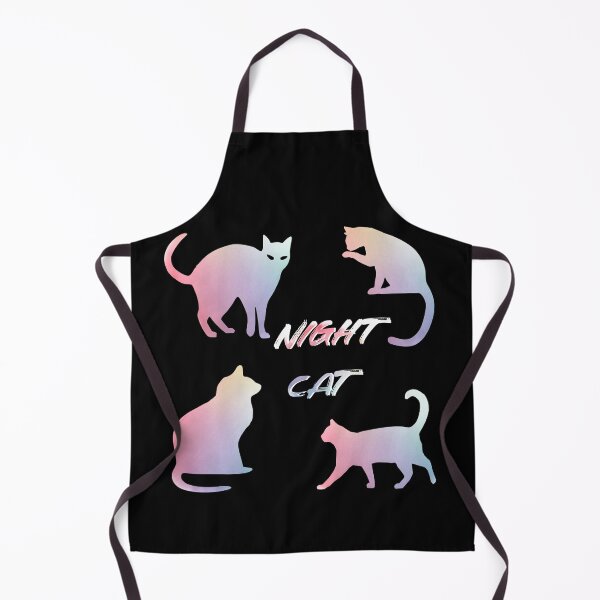 Item preview, Neon Cat at Starry Night designed and sold by JoyforU.