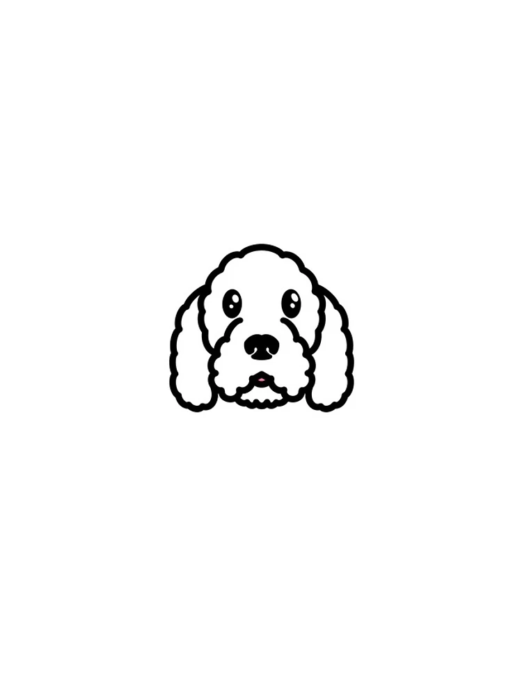 Thumbnail 4 of 4, iPhone Case, Cockapoo designed and sold by -SCRO-.