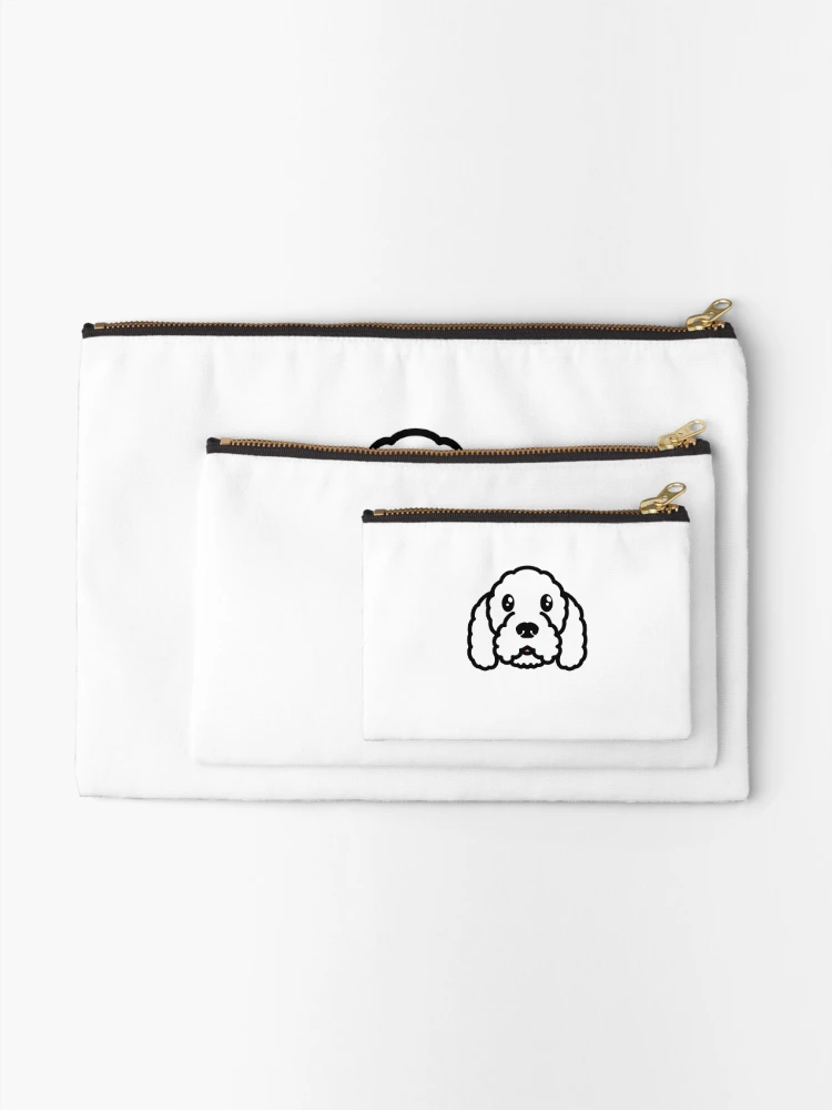 Thumbnail 2 of 4, Zipper Pouch, Cockapoo designed and sold by -SCRO-.